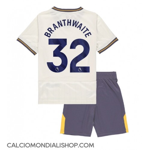 Maglie da calcio Everton Jarrad Branthwaite #32 Terza Maglia Bambino 2024-25 Manica Corta (+ Pantaloni corti)